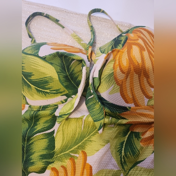 Kona Sol Palm leaf 1pc swimsuit - Picture 4 of 7